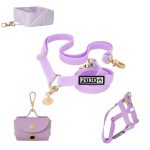 PETRIX הסט המלא רצועה ללא ידיים , רתמה או קולר, תיק לשקיות צרכים וכלי מים במתנה - צילום יחצ (5)